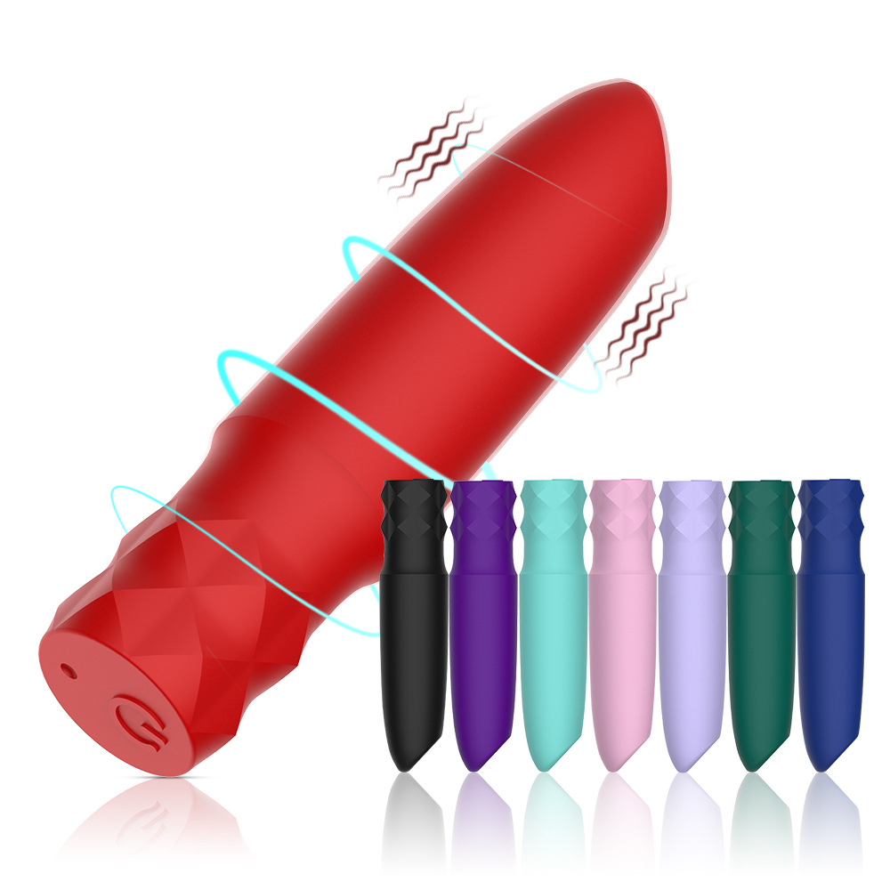 Mini Bullet Adult Sex Toys Full Silicone Waterproof Vibrating Women's G-Spot & Clitoral Stimulator Rose & Dildo Vibrator
