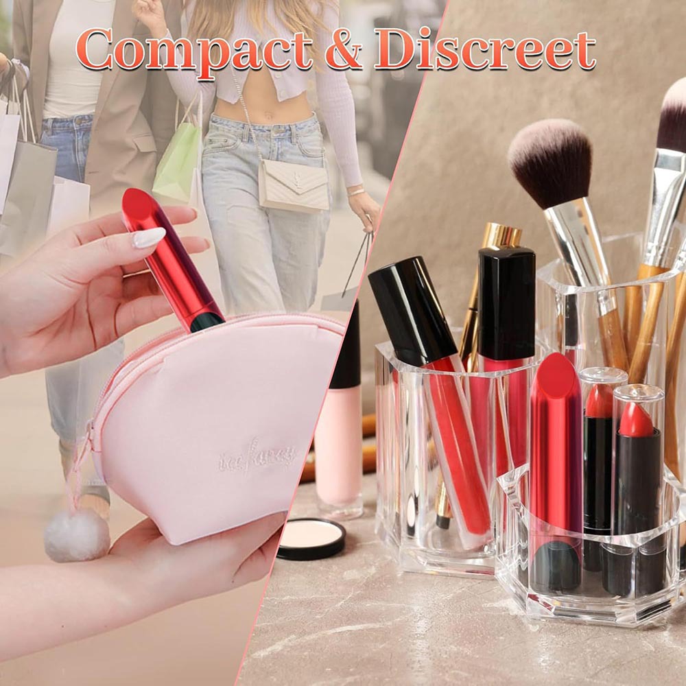 9-frequency Vibration Digital Display Lipstick Jumping Egg Mini Electroplated Bullet Vibrator for Female Adult Toys - Image 11