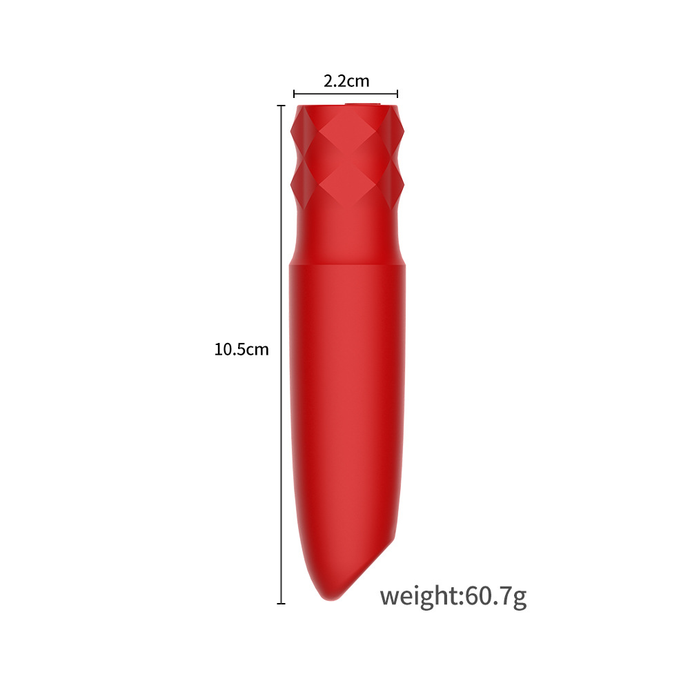 Mini Bullet Adult Sex Toys Full Silicone Waterproof Vibrating Women's G-Spot & Clitoral Stimulator Rose & Dildo Vibrator - Image 4