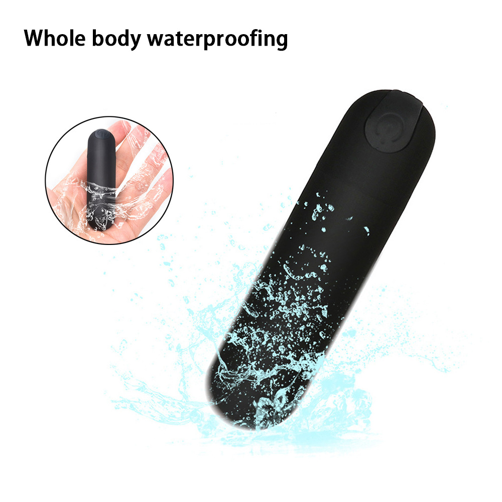 Wireless 10 Frequency Round Head Small Bullet Vibrator Remotion Control Mini Flat Head Fun Strong Impact Mini Female Jumping Egg - Image 5