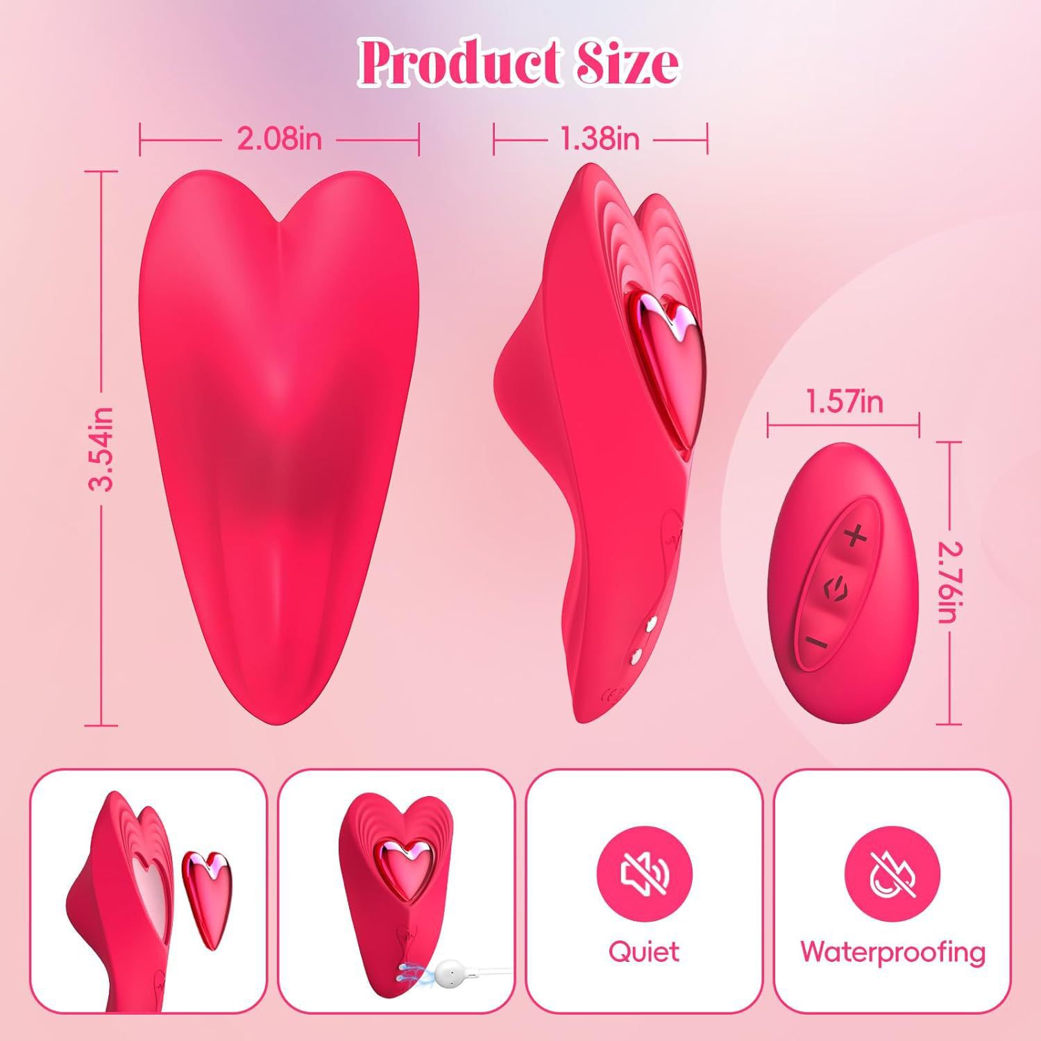 APP Remote Control Butterfly Vibrators Wearable Panties Vibrator Clitoris Stimulator 10 Vibrating Modes Adult Sex Toys for Women - Image 4