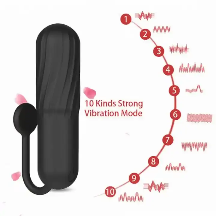 10 Vibration USB Charging Adult Sex Toy-Jump for Egg Ten Frequency Female Bullet Masturbation G-Spot Vibration Massage Stick Dildo Typedult Sex Toy - Image 5