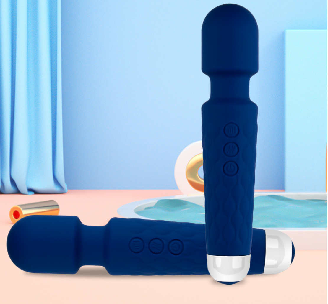 20-channel 8-speed Usb Charging Vibration Av Stick Other Massage Products Adult Sex Toy Magic Personal Full Body Wand Vibrator - Image 6