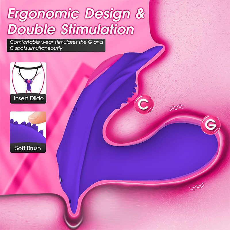 Dual Motors APP Control Female Sex Toy Sexual Pleasure Tools Elastic Panty Wearable Insert Dildo Vibrator for Women Couples - Image 7