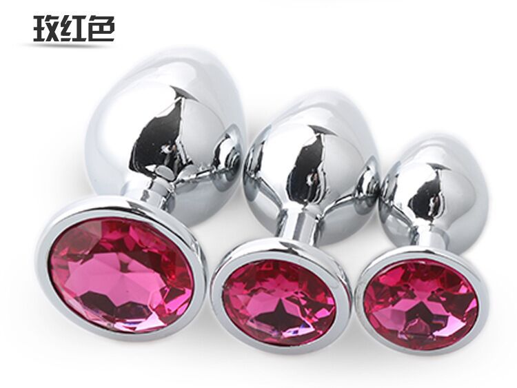 3pcs/set Stainless Steel Aluminum Alloy Metal Anal Plug Anal Toys Butt Plug - Image 13