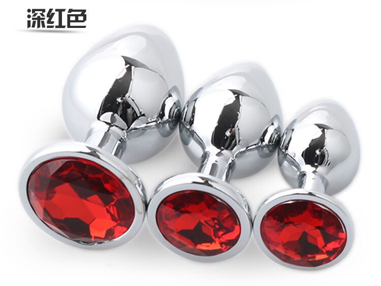 3pcs/set Stainless Steel Aluminum Alloy Metal Anal Plug Anal Toys Butt Plug - Image 12