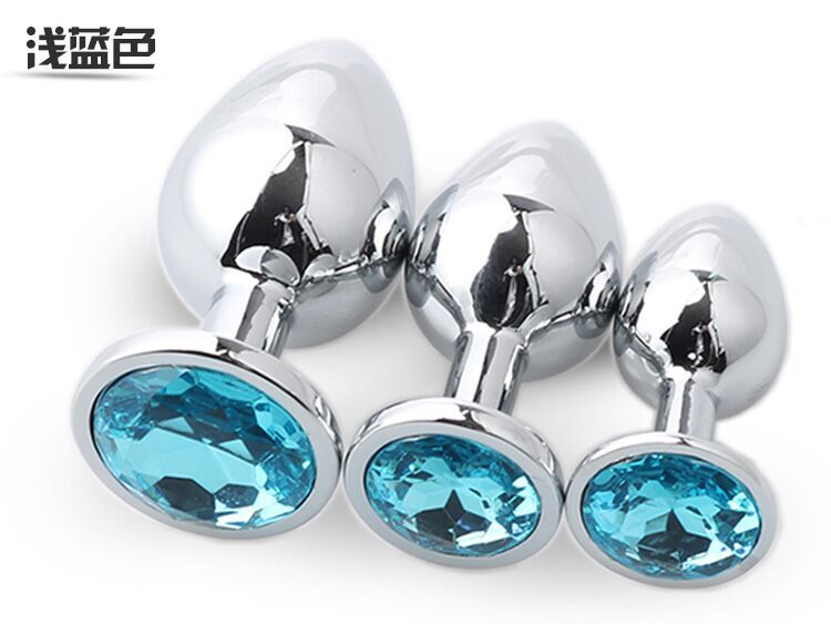 3pcs/set Stainless Steel Aluminum Alloy Metal Anal Plug Anal Toys Butt Plug - Image 6