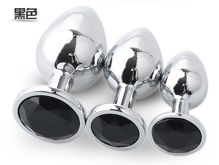 3pcs/set Stainless Steel Aluminum Alloy Metal Anal Plug Anal Toys Butt Plug - Image 4