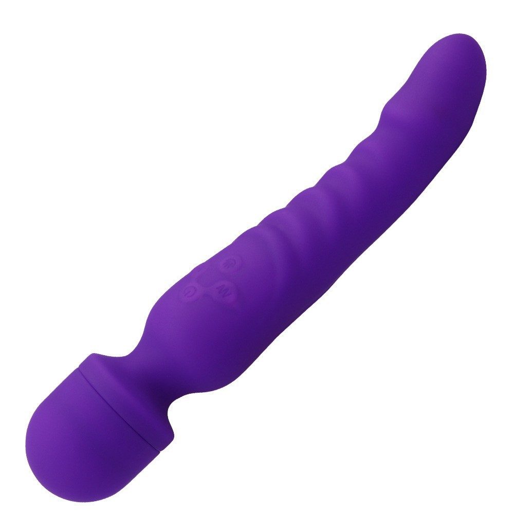 Soft Silicone Wand Bendable Intelligent Heating Sex Vibrator Women Masturbation Wand Sex Vibrator - Image 10