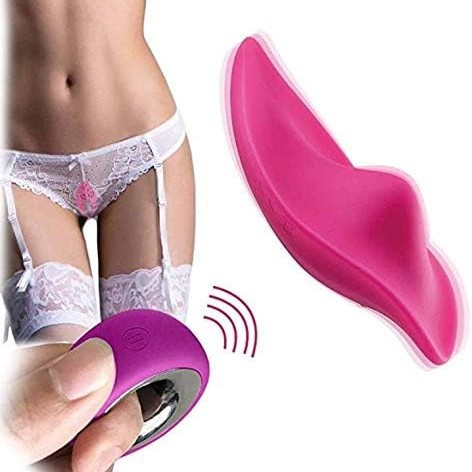 USB Power 12 Vibration Patterns Waterproof Wearable Panties Vibrator Sex Toy 12-Inch Clitoral Stimulator for Couples/Lovers