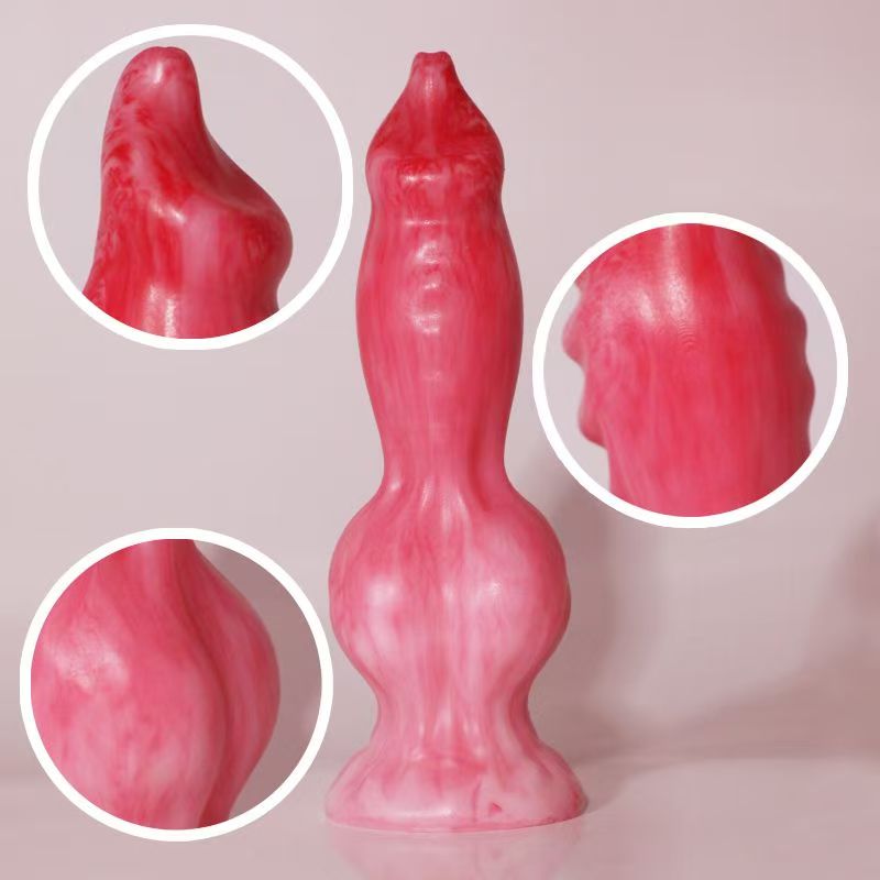 Dog Monster Dildo Silicone Anal With Sucker Adult Butt Plug Female Massage 14~22cm Dildo Sex Toy for Women - Image 3