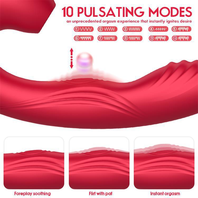 3 in 1 Nipple Suction G Spot Vibrator Powerful Clitoral Sucking Long Dildo Stimulator Sex Product for Female - Image 4
