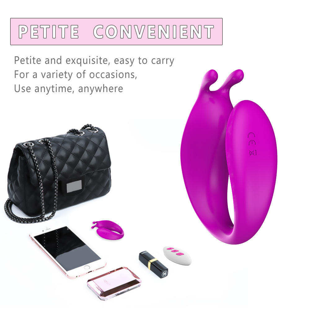Wearable Remote Control Vibrator - BIG SHOCKED Rabbit Adult Sex Toys for Women Couples Female Sex Toy G Spot Vibrater Clitoral Penis Vibrators with 10 Powerful Vibrating Dildo Sexual Pleasure Tools for Women - Image 5