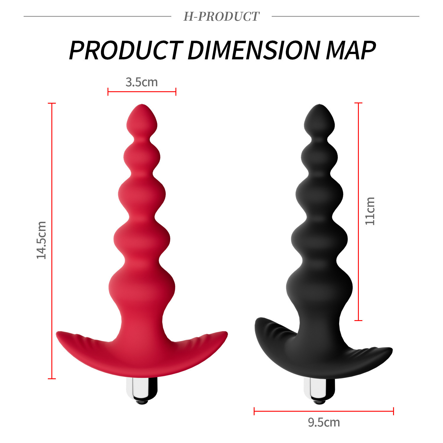 Silicone 12-Frequency Anal Plug Vibrating Masturbation Device Adult Sex Toys for Men Women Prostate P-Spot Sex Toys Cross-Border - Image 4