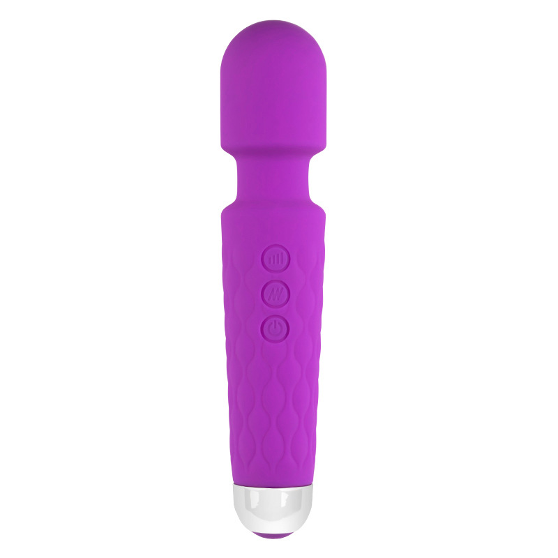 20-channel 8-speed Usb Charging Vibration Av Stick Other Massage Products Adult Sex Toy Magic Personal Full Body Wand Vibrator - Image 12