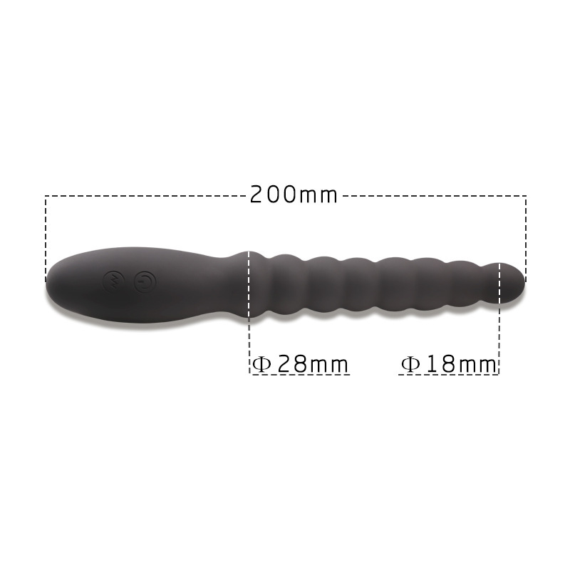 10 Speed Anal Vibrator Anal Beads Prostate Massage Dual Motor Butt Plug Stimulator USB Charge Vibrators Sex Toys for Men Women - Image 2