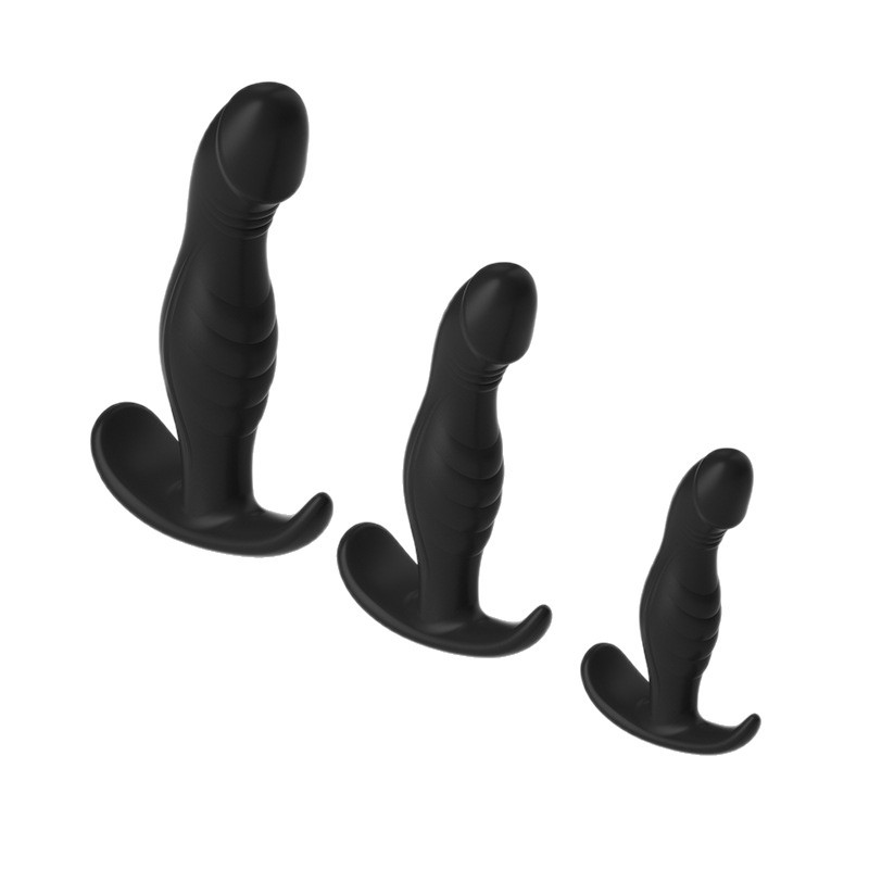 3pcs/set Black Butt Plug Adult Toys Prostate Massager Male and Female Shared Masturbator Sexual Stimulation Anal Plug - Image 5