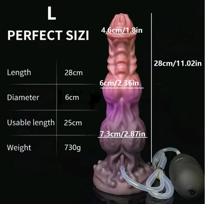 Fantasy Monster Animal Dog Knot Dildo with Strong Suction Cup Silicone Squirting Anal Dildo Adult Sex Toys for Women Men - Image 4