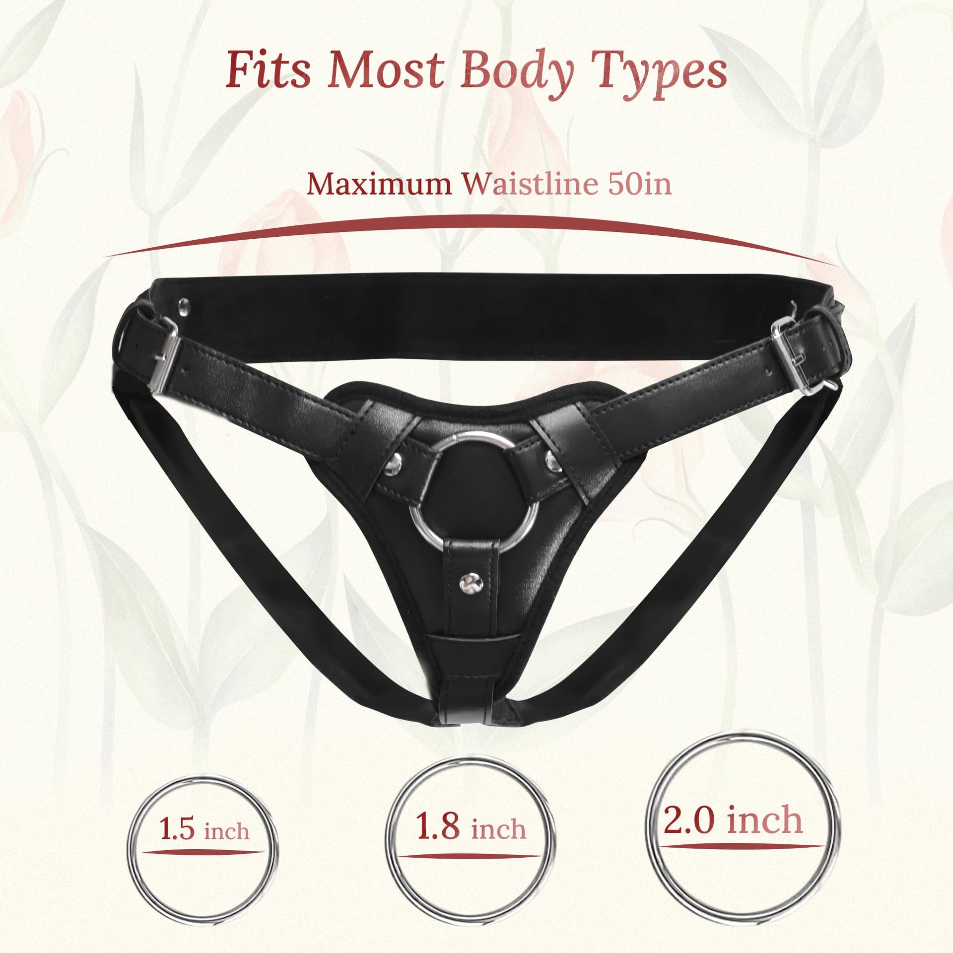 Sexy Wearable Strap on Dildo Pants Bondage Chastity Belt With High-quality BDSM Leather Bondage Sex Toy for Lesbian and Couple - Image 4