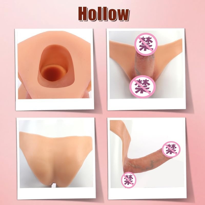 2025 Sex Toy for Woman 6 Inch Realistic Dildo Lifelike Hollow Strap on Dildo for MSilicone - Image 4