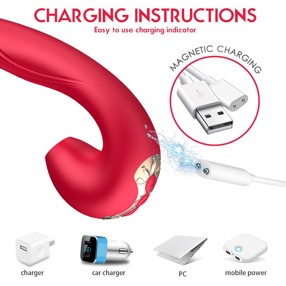 3 in 1 Nipple Suction G Spot Vibrator Powerful Clitoral Sucking Long Dildo Stimulator Sex Product for Female - Image 6