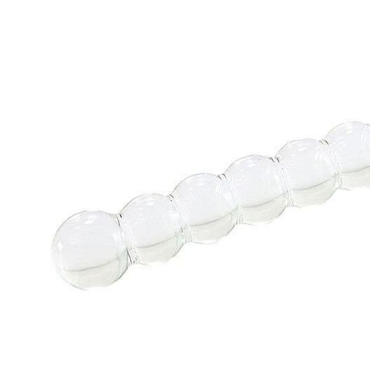 Dildo Makers Sensual Double Glass Anal Dildo Round Anal Bead Anus Massager Crystal Anal Plug Dildo - Image 6