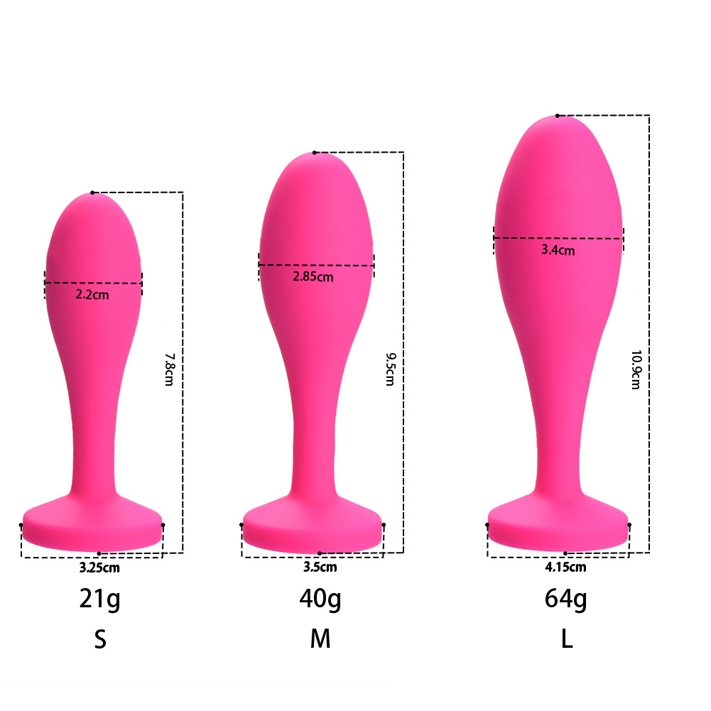 3pcs 14 Colors Silicone Anal Plugs Jeweled Anal Training Kit Personal Sex Toy for Adult Women Butt Plug - Image 6