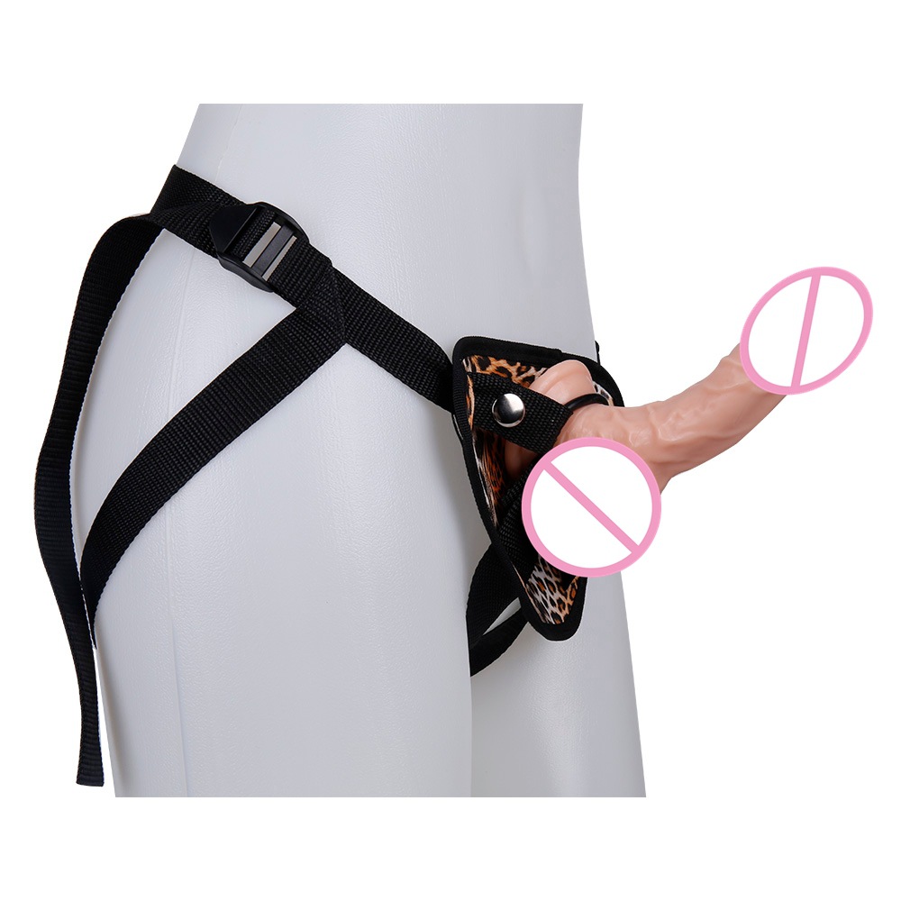 Same sex adult toys, wearable dildo, sex toys, leather pants, and bone simulated dildo - Image 2