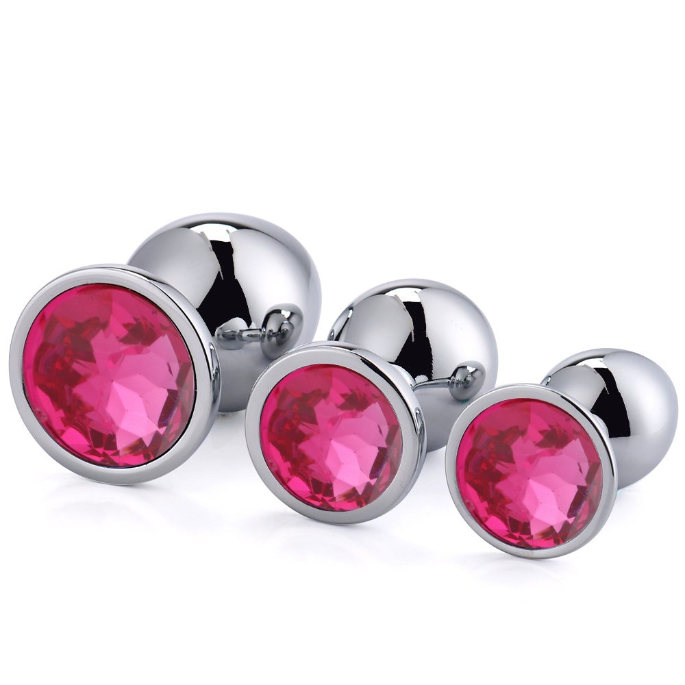 3pcs/set Stainless Steel Aluminum Alloy Metal Anal Plug Anal Toys Butt Plug - Image 10