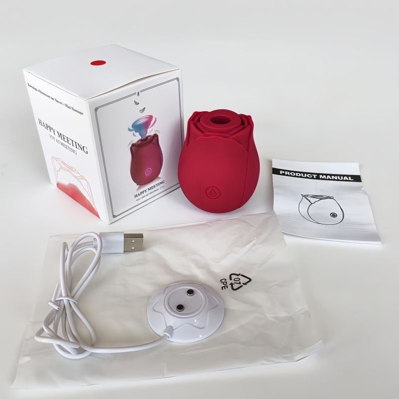 Sucking Vibrator Clitoral Suction Clot Clitoris Clit Sucker Nipple Stimulator Sex Toys Red Rose Vibrator for Women Sex - Image 4