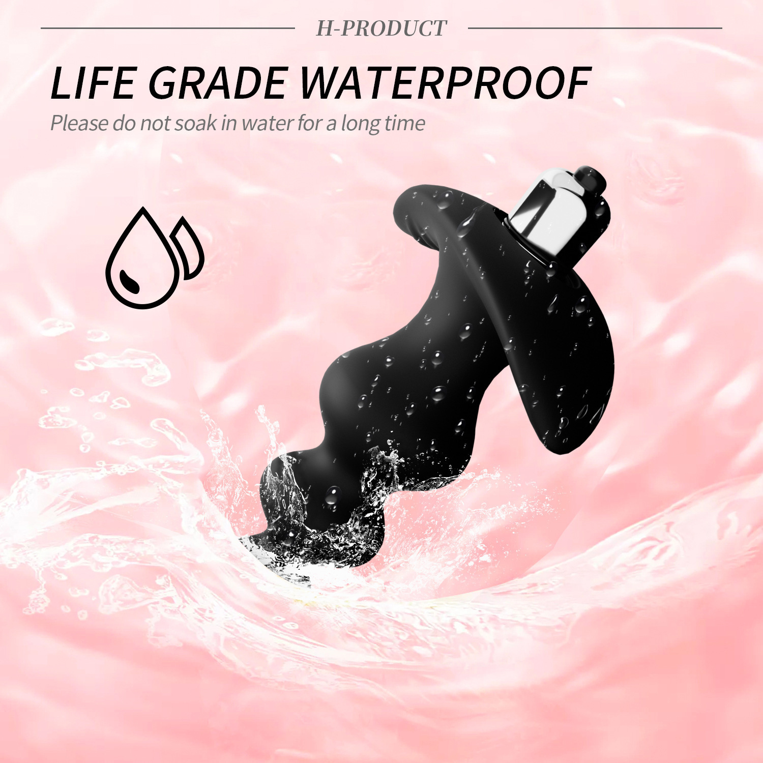 Silicone 12-Frequency Anal Plug Vibrating Masturbation Device Adult Sex Toys for Men Women Prostate P-Spot Sex Toys Cross-Border - Image 7