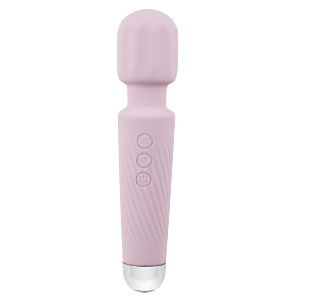 USB Charge Magic 20 Pattern 8 Speed AV Wand Massager Electric Relax Massage Vibrator Waterproof Silicone Personal Body Massager - Image 11
