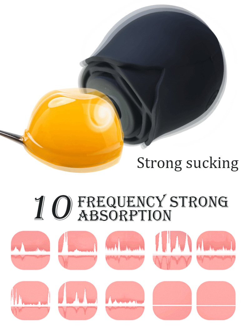 Sucking Vibrator Clitoral Suction Clot Clitoris Clit Sucker Nipple Stimulator Sex Toys Red Rose Vibrator for Women Sex - Image 5