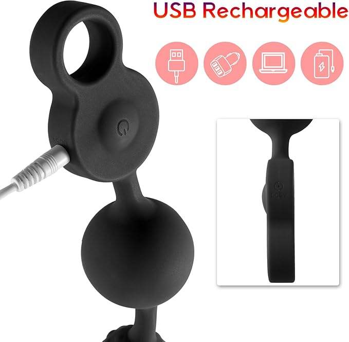 Rechargeable Flexible Butt Plug with Soft Vibrating Motors Prostate Massager Anal Vibrator Sex Toys for Men Women Couples - Image 6