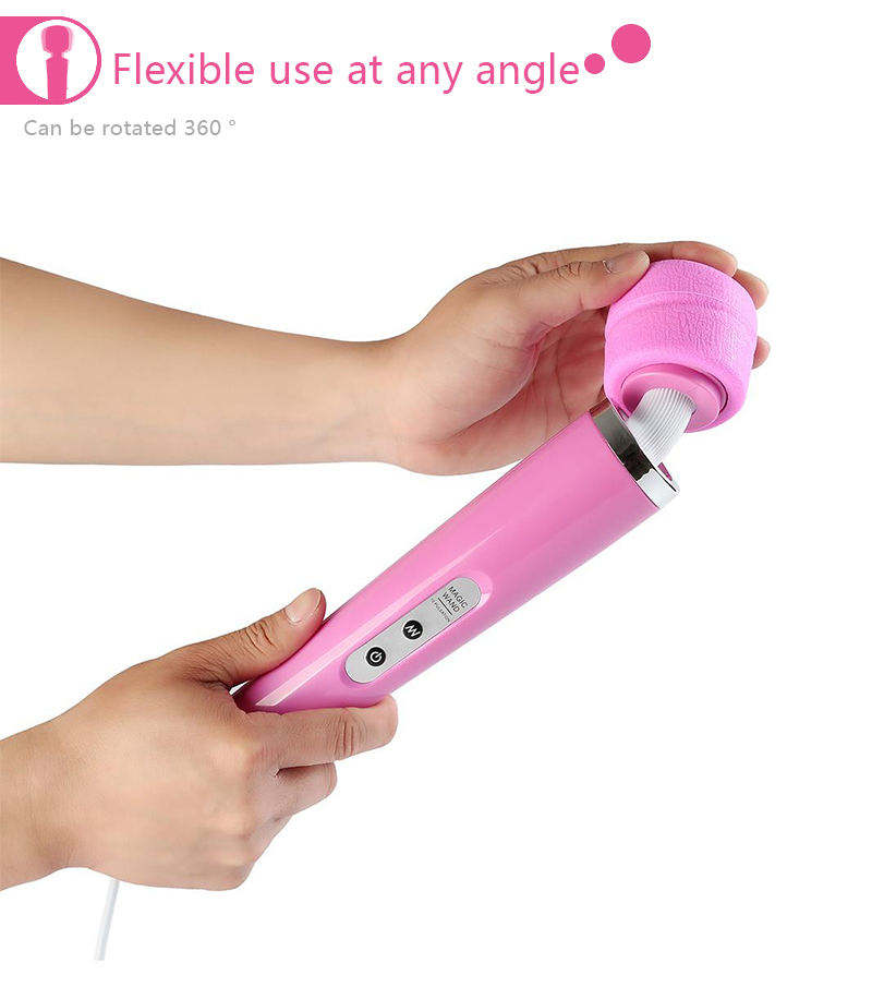 Large Rechargeable AV Vibrator Adult Sex Toys Female Masturbator Massage Stick - Image 4