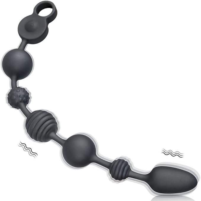 Rechargeable Flexible Butt Plug with Soft Vibrating Motors Prostate Massager Anal Vibrator Sex Toys for Men Women Couples