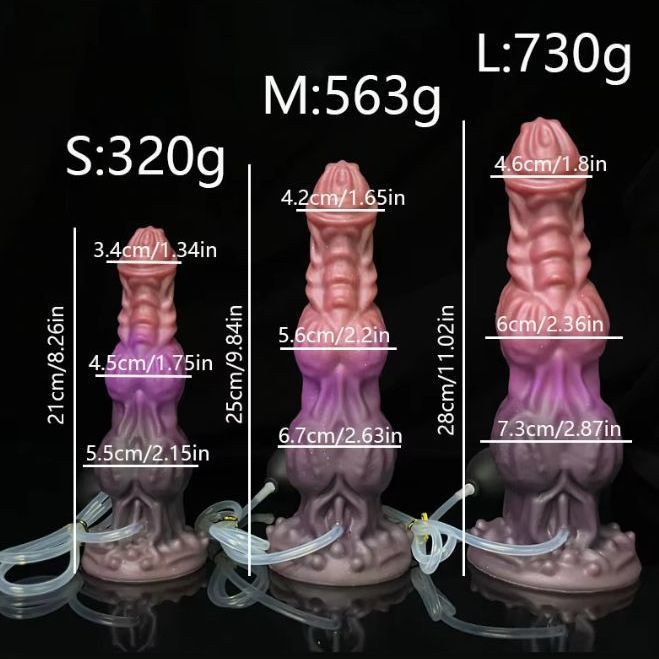 Fantasy Monster Animal Dog Knot Dildo with Strong Suction Cup Silicone Squirting Anal Dildo Adult Sex Toys for Women Men - Image 10