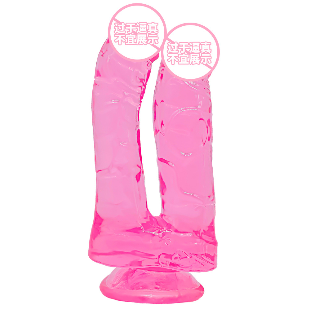 Wholesale Silicone Dildo Female Masturbation Device Sex Toy Female Double-headed Dildo - Image 10