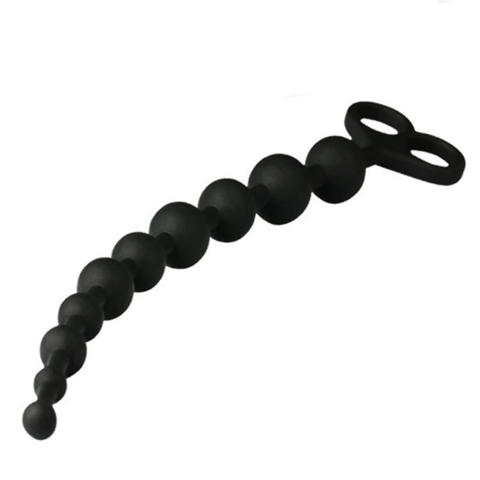 Silicone 10 Balls Anal Plugs for Woman Anal Bead Adult Sex Toy Butt Plug Stimulation Masturbation Sex Toys for Woman and Men