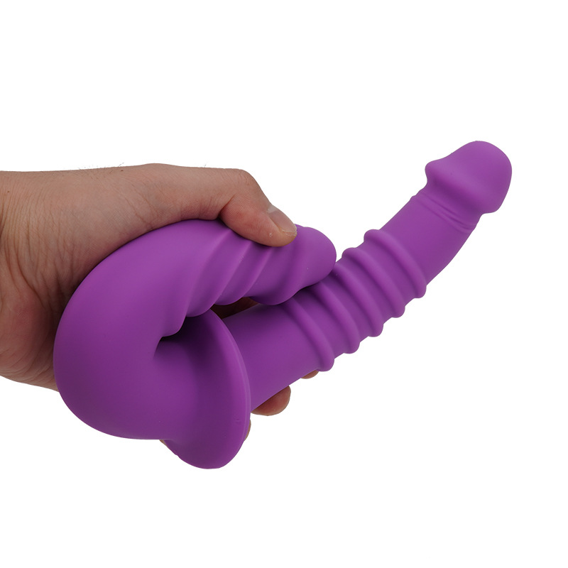 Spiral Double-Ended Fantasy Long Dildo Masturbator Soft Adult Sex Toys for Lesbian Big Anal Plug Wearable Double Head Dildos - Image 5