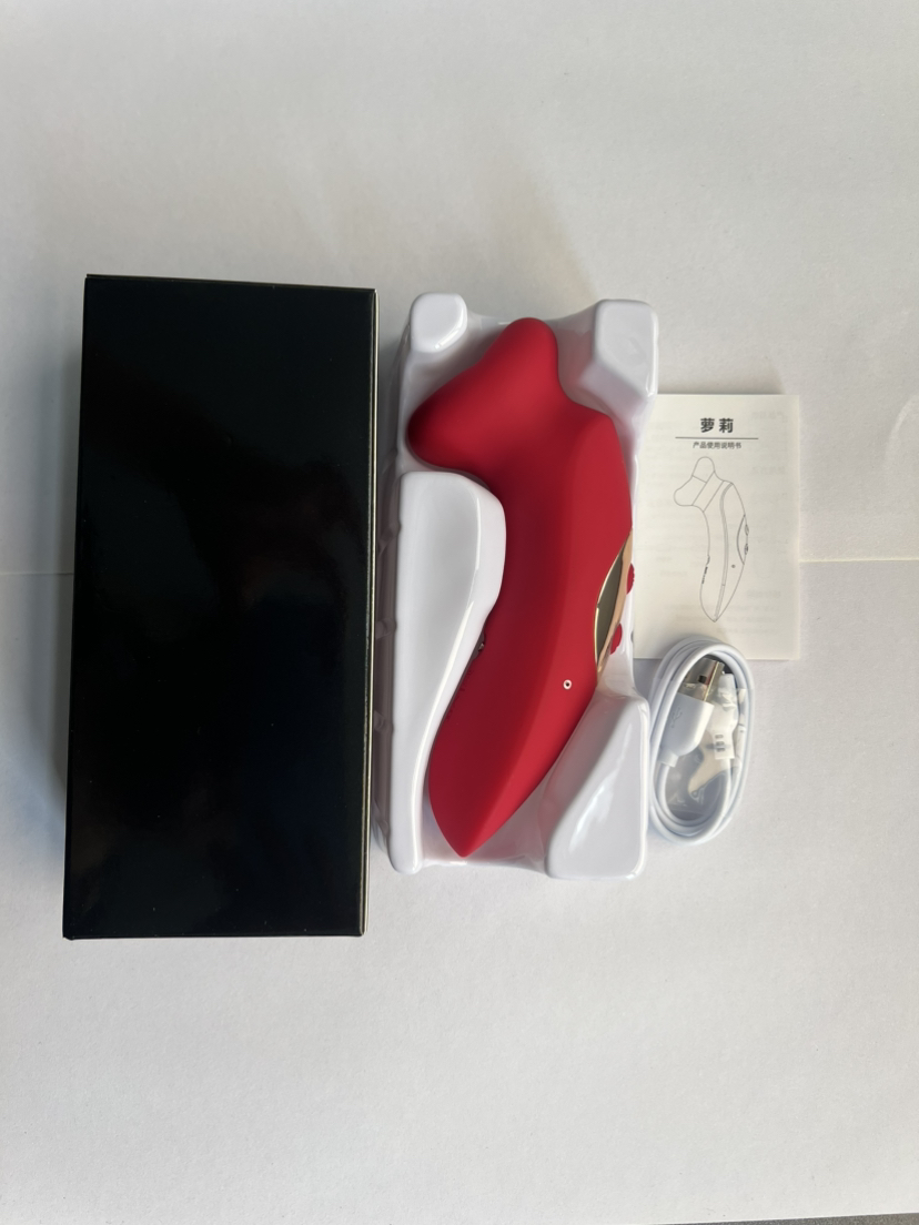 3 in 1 Silicone Dildo Masturbator, Women Sex Toys Suction Vibrator Nipple Toys with 3 Sucking & 10 Tongue Licking & Vibrating, Tongue Toy for Women Clitoral Sucker Rose Sex Toy,Mouth-Sucking and Vibrating Sex Toy for Women - Image 9