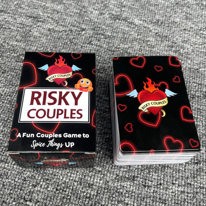 Risky Couple Adult Sexy Druck Game Card Custom Party Drinking Games Card Printing - Image 4