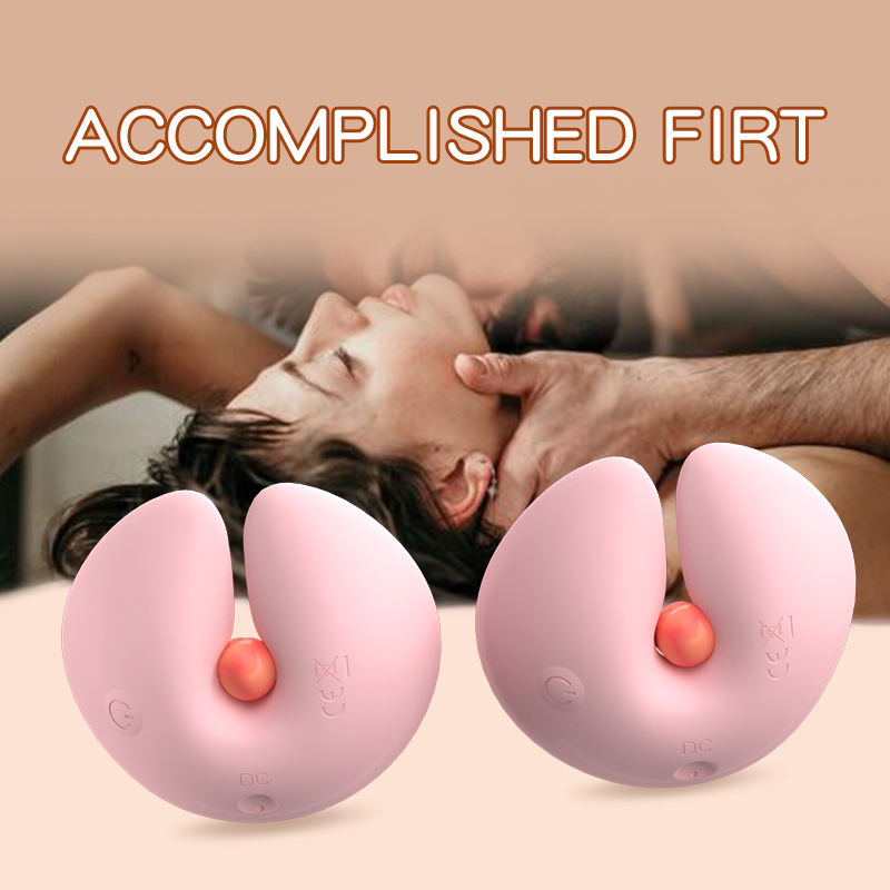 Discreet & Rechargeable Nipple Vibrator with Adjustable Modes | Premium Vibrating, Nipple Clamps for Sex Pleasure | Wireless Stimulation Clips | Sucking Vibrating Nipple Clamps - Image 3