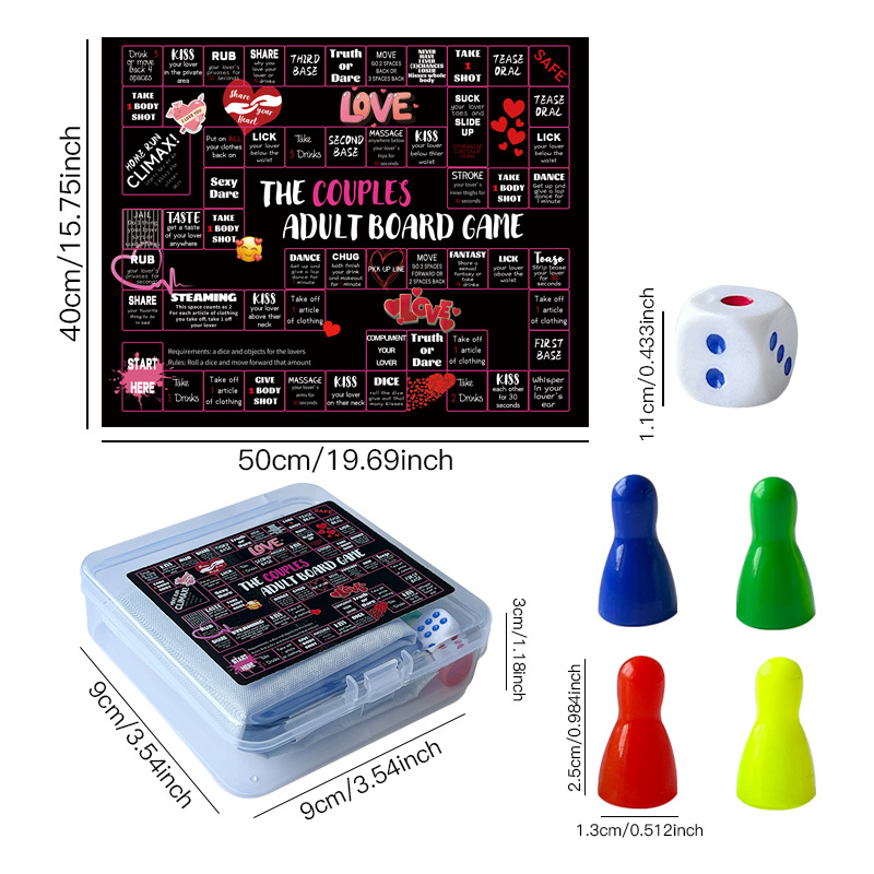 Creative Cross-Border New Adult Date Night Drinking Board Game Innovative Sex Products for Couples - Image 3