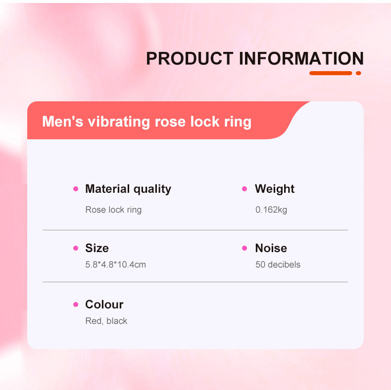 Vibrating Cock Ring Couples' Sex Toy Adult Toy for Men and Women 7 Vibration Modes for Enhanced Sexual Stimulation Boosts Erection and Intensifies Pleasure Couples' Vibrating Ring - Image 11