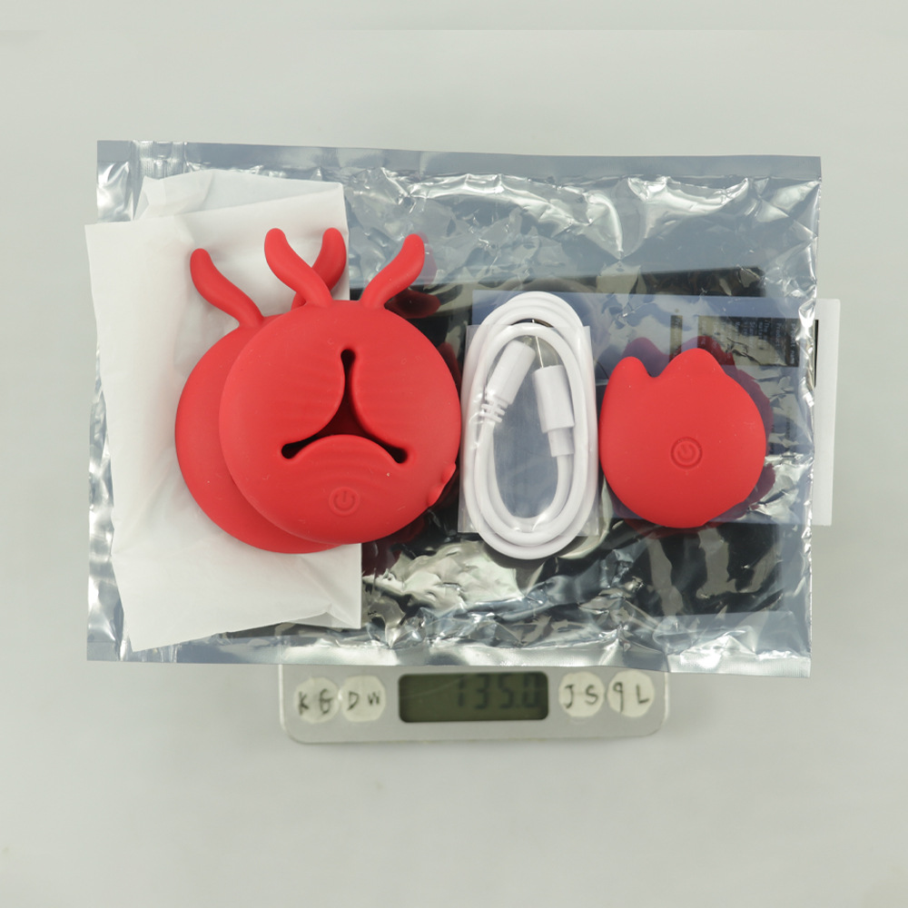 Nipple Toys Vibrator Sex Toys, 4 in 1 APP Remote Control Adult Toys BDSM Toys 1 Pair Women Vibrator Dildos with 10 Vibrating Nipple Clamps Stimulator Nipple Weight Sexual Pleasure Tools for Women - Image 9