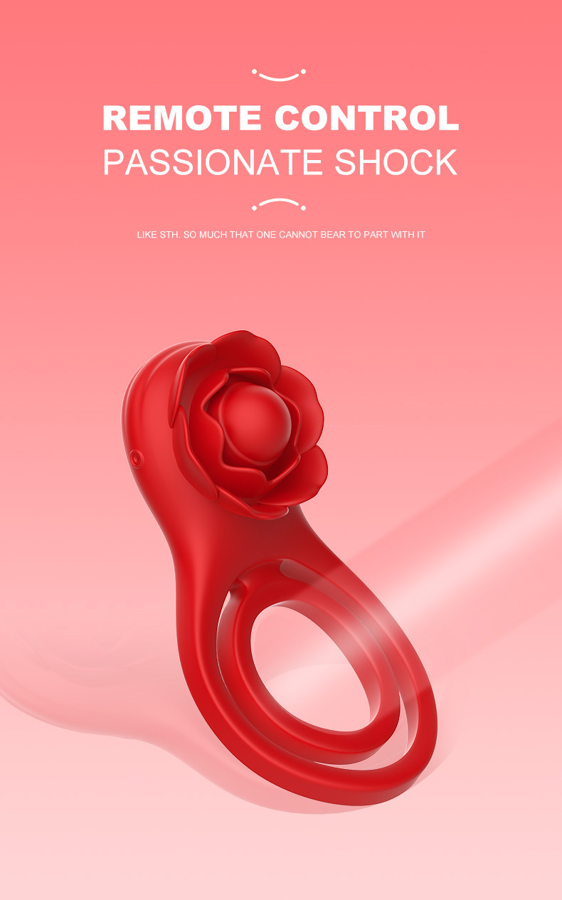 Vibrating Cock Ring Couples' Sex Toy Adult Toy for Men and Women 7 Vibration Modes for Enhanced Sexual Stimulation Boosts Erection and Intensifies Pleasure Couples' Vibrating Ring - Image 4