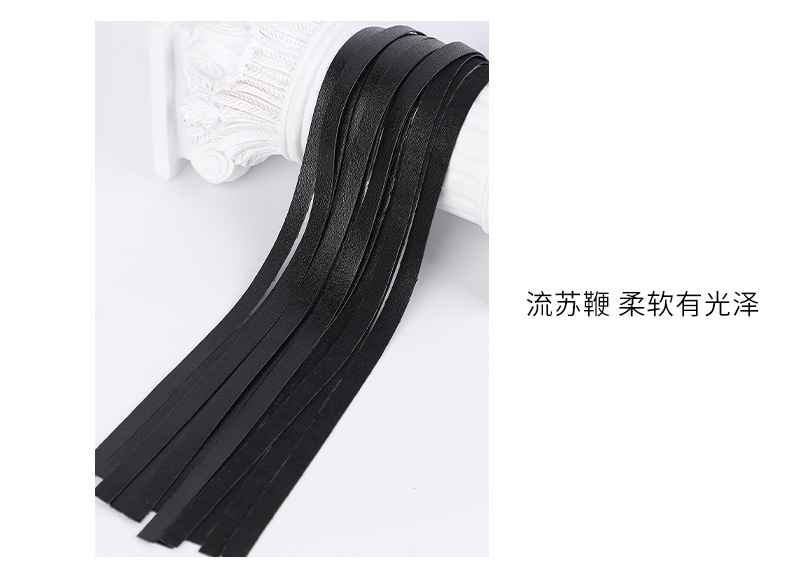 11 PCS Sex Bondage BDSM Restraints Kits Fetish Handcuffs Ankle Cuff Collar Blindfold Whip Rope Nipple Clamps Paddle Anal Toys Ball Gag Adult Games Foreplay Sexy Toys for Couples (Black) - Image 7