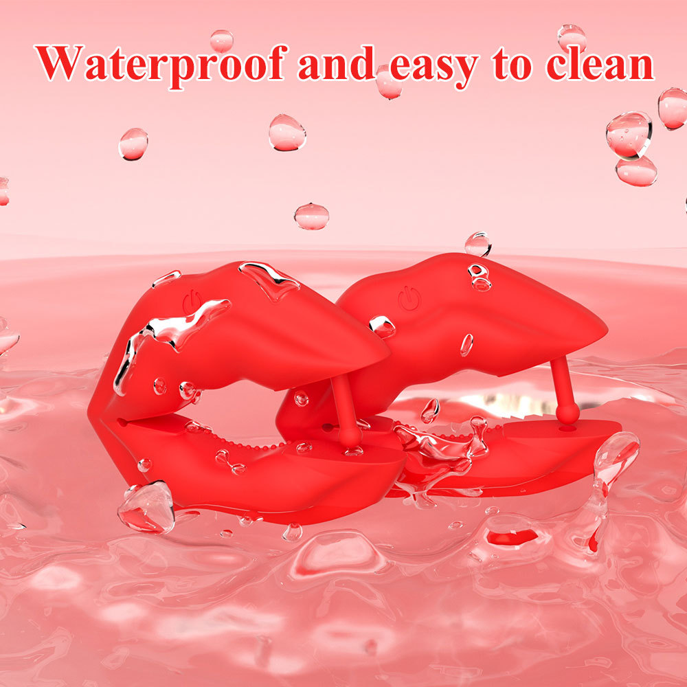 Nipple Toys Vibrator Sex Toys - BDSM Vibrators 1 Pair Vibrating Nipple Clamps Adult Toys, Invisible Nipple Weight Toy Remote Control 9 Vibrations, Womens Couples Sex Toy Adult Sex Toys & Games - Image 9