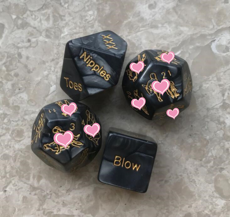 5pcs/set of love Sex Dice Couple Lovers Foreplay Personalized Couples Sex Game Sex Dice - Image 12